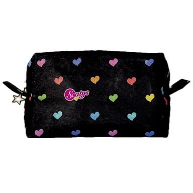 Cartucheras XL Corazones de colores