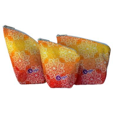 Kits Materos en tela - Mandala Amarillo y Naranja