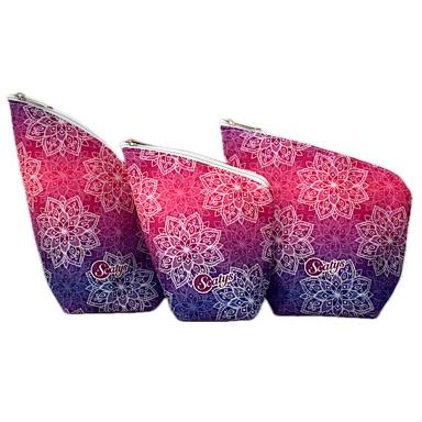 Kits Materos en tela - Mandala Rosa y Violeta