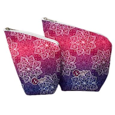 Yerberas y Azucareras en tela - Mandala Rosa y Violeta